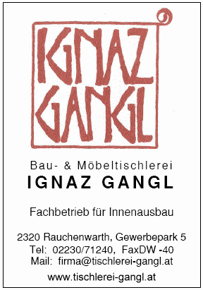 Bau- & Mbeltischlerei IGNAZ GANGL