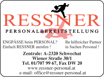 RESSNER Personalbereitstellung